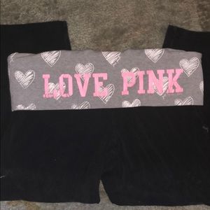 Victorias Secret Pink brand capri
